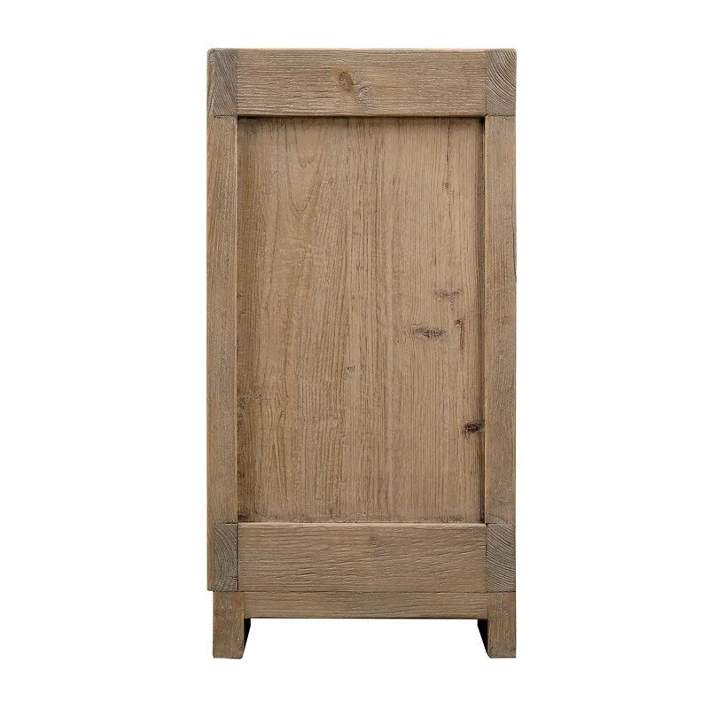 Bahut 8 tiroirs en pin naturel, 226 cm (l) x 46 cm (P) x 89 cm (H)