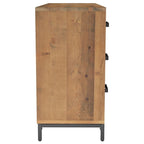 Bahut marron de style vintage avec 6 tiroirs – Meuble unique