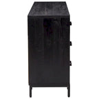 Bahut marron de style vintage avec 6 tiroirs – Meuble unique