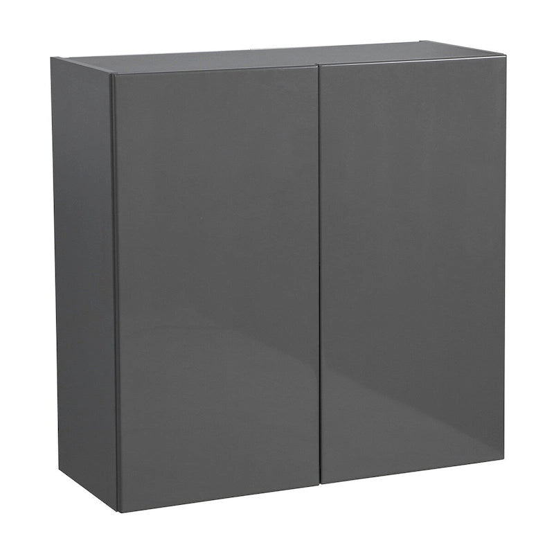 Meuble haut de 68,6 cm (L) x 76,2 cm (H) x 30,5 cm (P) – Double porte, 6 coloris