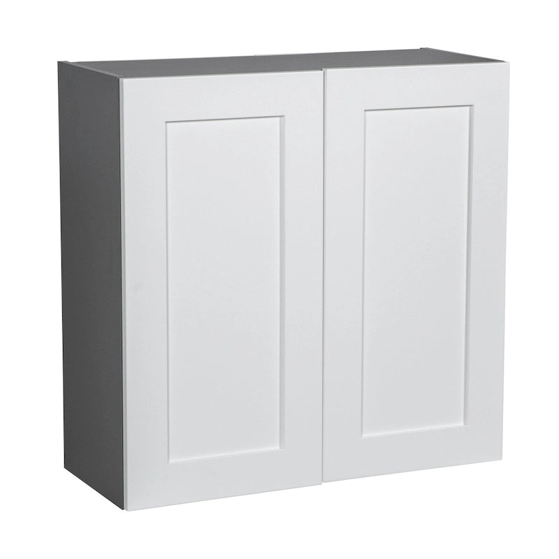 Meuble haut de 68,6 cm (L) x 76,2 cm (H) x 30,5 cm (P) – Double porte, 6 coloris