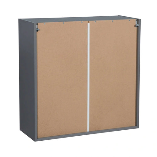Meuble haut de 68,6 cm (L) x 76,2 cm (H) x 30,5 cm (P) – Double porte, 6 coloris