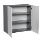 Meuble haut de 68,6 cm (L) x 76,2 cm (H) x 30,5 cm (P) – Double porte, 6 coloris