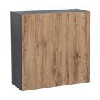 Meuble haut de 68,6 cm (L) x 76,2 cm (H) x 30,5 cm (P) – Double porte, 6 coloris