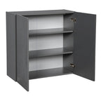 Meuble haut de 68,6 cm (L) x 76,2 cm (H) x 30,5 cm (P) – Double porte, 6 coloris
