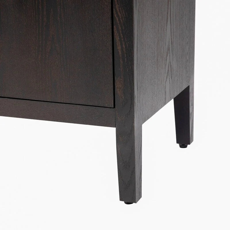 Buffet en bois avec 4 poignées métalliques, 3 couleurs