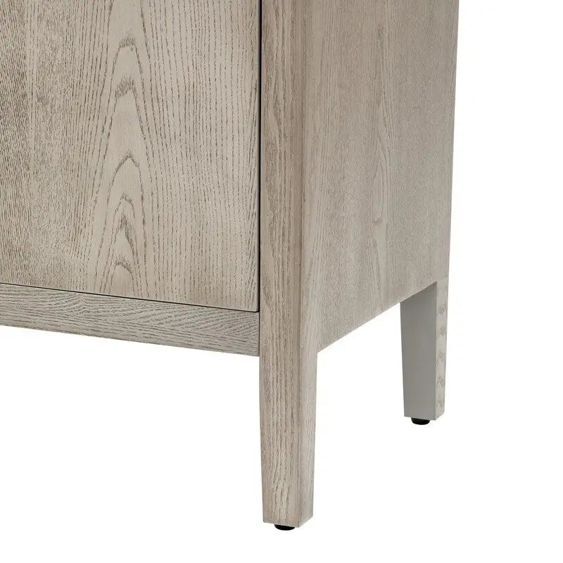 Buffet en bois avec 4 poignées métalliques, 3 couleurs