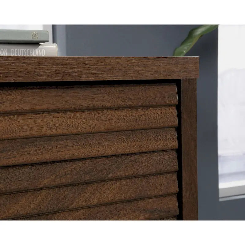 Classeur latéral 2 tiroirs Spiced Mahogany, 1 personne