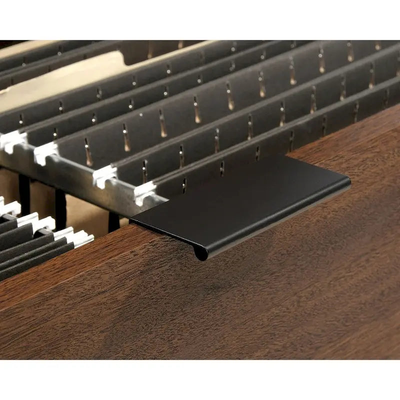 Classeur latéral 2 tiroirs Spiced Mahogany, 1 personne