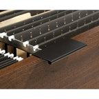 Classeur latéral 2 tiroirs Spiced Mahogany, 1 personne