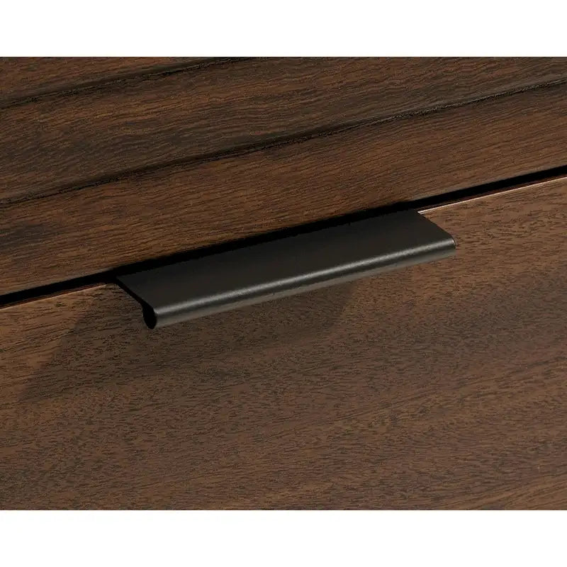 Classeur latéral 2 tiroirs Spiced Mahogany, 1 personne